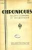 CHRONIQUES, BULLETIN LEGIONNAIRE DE DOCUMENTATION, 1942-1944, 38 NUMEROS (INCOMPLET). COLLECTIF
