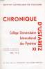 CHRONIQUE, N° 2, 1962, USTARITZ. COLLECTIF
