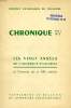 CHRONIQUE, N° 3, 1971, LES 20 ANNEES DE L'UNIVERSITE D'USTARITZ. COLLECTIF