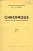 CHRONIQUE, N° 4, 1971. COLLECTIF