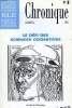 CHRONIQUE, N&deg; 4, 1998, LE DEFI DES SCIENCES COGNITIVES. COLLECTIF