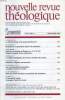 NOUVELLE REVUE THEOLOGIQUE, TOME 118, N° 4, JUILLET-AOUT 1996. COLLECTIF