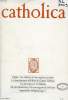 CATHOLICA, N&deg; 54, HIVER 1996-1997. COLLECTIF