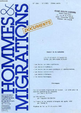 HOMMES & MIGRATIONS, 1983-1995, 130 NUMEROS. COLLECTIF