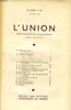 L'UNION, 1948-1962, 117 NUMEROS (INCOMPLET). COLLECTIF