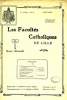 LES FACULTES CATHOLIQUES DE LILLE, 5e ANNEE, N&deg; 8, AOUT 1909. COLLECTIF