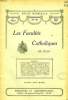 LES FACULTES CATHOLIQUES DE LILLE, 11e ANNEE, N° 6, MARS 1921. COLLECTIF