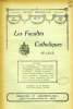 LES FACULTES CATHOLIQUES DE LILLE, 13e ANNEE, N° 7, AVRIL 1923. COLLECTIF