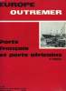 EUROPE OUTREMER, 58e ANNEE, N° 612, JAN. 1981, PORTS FRANCAIS ET PORTS AFRICAINS (3e EDITION). COLLECTIF