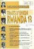 TRAITS D'UNION RWANDA, 13, FORUM POUR LE DIALOGUE REGIONAL. COLLECTIF