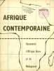 AFRIQUE CONTEMPORAINE, N° 2, JUIN-JUILLET 1962, DOCUMENTS D'AFRIQUE NOIRE ET DE MADAGASCAR. COLLECTIF
