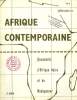 AFRIQUE CONTEMPORAINE, N° 8, JUILLET-AOUT 1963, DOCUMENTS D'AFRIQUE NOIRE ET DE MADAGASCAR. COLLECTIF