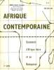 AFRIQUE CONTEMPORAINE, N° 19, MAI-JUIN 1965, DOCUMENTS D'AFRIQUE NOIRE ET DE MADAGASCAR. COLLECTIF