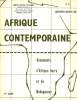 AFRIQUE CONTEMPORAINE, N° 27, SEPT.-OCT. 1966, DOCUMENTS D'AFRIQUE NOIRE ET DE MADAGASCAR. COLLECTIF