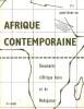 AFRIQUE CONTEMPORAINE, N° 41, JAN.-FEV. 1969, DOCUMENTS D'AFRIQUE NOIRE ET DE MADAGASCAR. COLLECTIF