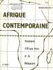 AFRIQUE CONTEMPORAINE, N° 52, NOV.-DEC. 1970, DOCUMENTS D'AFRIQUE NOIRE ET DE MADAGASCAR. COLLECTIF