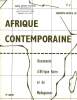 AFRIQUE CONTEMPORAINE, N° 57, SEPT.-OCT. 1971, DOCUMENTS D'AFRIQUE NOIRE ET DE MADAGASCAR. COLLECTIF