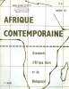 AFRIQUE CONTEMPORAINE, N° 61, MAI-JUIN 1972, DOCUMENTS D'AFRIQUE NOIRE ET DE MADAGASCAR. COLLECTIF