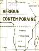 AFRIQUE CONTEMPORAINE, N° 63, SEPT.-OCT. 1972, DOCUMENTS D'AFRIQUE NOIRE ET DE MADAGASCAR. COLLECTIF