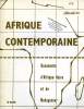 AFRIQUE CONTEMPORAINE, N° 74, JUILLET-AOUT 1974, DOCUMENTS D'AFRIQUE NOIRE ET DE MADAGASCAR. COLLECTIF