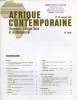 AFRIQUE CONTEMPORAINE, N° 79, MAI-JUIN 1975, DOCUMENTS D'AFRIQUE NOIRE ET DE MADAGASCAR. COLLECTIF