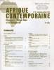 AFRIQUE CONTEMPORAINE, N° 81, SEPT.-OCT. 1975, DOCUMENTS D'AFRIQUE NOIRE ET DE MADAGASCAR. COLLECTIF