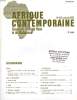 AFRIQUE CONTEMPORAINE, N° 103, MAI-JUIN 1979, DOCUMENTS D'AFRIQUE NOIRE ET DE MADAGASCAR. COLLECTIF