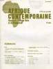 AFRIQUE CONTEMPORAINE, N° 115, MAI-JUIN 1981, DOCUMENTS D'AFRIQUE NOIRE ET DE MADAGASCAR. COLLECTIF