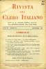 RIVISTA DEL CLERO ITALIANO, ANNO XV, FASC. 9, SETT. 1934. COLLECTIF
