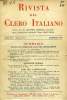 RIVISTA DEL CLERO ITALIANO, ANNO XVI, FASC. 12, DIC. 1935. COLLECTIF