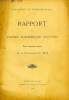 RAPPORT SUR L'ANNEE UNIVERSITAIRE / BERICHT UBER DAS STUDIENJAHR, 1899-1988, 62 FASCICULES. COLLECTIF