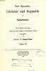 ZUR SPRACHE, LITERATUR UND DOGMATIK DER SAMARITANER. KOHN Rabbiner Dr. SAMUEL