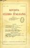 RIVISTA DEL CLERO ITALIANO, 1920-1939, 17 ANNEES (INCOMPLET). COLLECTIF