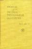 ANNUAL OF THE SWEDISH THEOLOGICAL INSTITUTE, VOLUME I, 1962. COLLECTIF