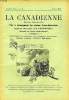 LA CANADIENNE, 10e ANNEE, N° 10, OCT. 1912, REVUE MENSUELLE POUR LE DEVELOPPEMENT DES RELATIONS FRANCO-AMERICAINES. COLLECTIF