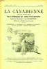 LA CANADIENNE, 11e ANNEE, N° 4, AVRIL 1913, REVUE MENSUELLE POUR LE DEVELOPPEMENT DES RELATIONS FRANCO-AMERICAINES. COLLECTIF