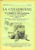 LA CANADIENNE, 12e ANNEE, N° 2, FEV. 1914, REVUE MENSUELLE POUR LE DEVELOPPEMENT DES RELATIONS FRANCO-AMERICAINES. COLLECTIF