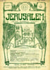 JERUSALEM, 24e ANNEE, N&deg; 147, JAN.-FEV. 1929, REVUE MENSUELLE ILLUSTREE. COLLECTIF