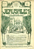 JERUSALEM, 24e ANNEE, N&deg; 149, MAI-JUIN 1929, REVUE MENSUELLE ILLUSTREE. COLLECTIF