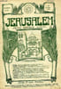 JERUSALEM, 24e ANNEE, N&deg; 150, JUILLET-AOUT 1929, REVUE MENSUELLE ILLUSTREE. COLLECTIF