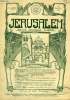 JERUSALEM, 25e ANNEE, N° 157, SEPT.-OCT. 1930, REVUE MENSUELLE ILLUSTREE. COLLECTIF