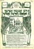 JERUSALEM, 29e ANNEE, N° 180, JUILLET-AOUT 1934, REVUE MENSUELLE ILLUSTREE. COLLECTIF