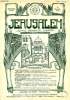 JERUSALEM, 30e ANNEE, N° 185, MAI-JUIN 1935, REVUE MENSUELLE ILLUSTREE. COLLECTIF