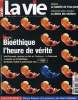 LA VIE, N° 2941, JAN 2002, BIOETHIQUE, L'HEURE DE VERITE. COLLECTIF