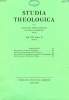 STUDIA THEOLOGICA, VOL. XIV, FASC. II, 1960, CURA ORDINUM THEOLOGORUM SCANDINAVICORUM EDITA. COLLECTIF