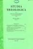 STUDIA THEOLOGICA, VOL. XV, FASC. I, 1961, CURA ORDINUM THEOLOGORUM SCANDINAVICORUM EDITA. COLLECTIF