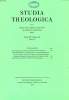 STUDIA THEOLOGICA, VOL. XV, FASC. II, 1961, CURA ORDINUM THEOLOGORUM SCANDINAVICORUM EDITA. COLLECTIF
