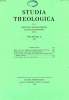 STUDIA THEOLOGICA, VOL. XVI, FASC. II, 1962, CURA ORDINUM THEOLOGORUM SCANDINAVICORUM EDITA. COLLECTIF