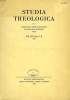 STUDIA THEOLOGICA, VOL. XIX, FASC. I-II, 1965, CURA ORDINUM THEOLOGORUM SCANDINAVICORUM EDITA. COLLECTIF