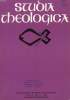 STUDIA THEOLOGICA, VOL. 36, N° 2, 1982, SCANDINAVIAN JOURNAL OF THEOLOGY. COLLECTIF